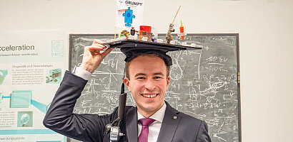 Picture of the News article congratulations Johannes!